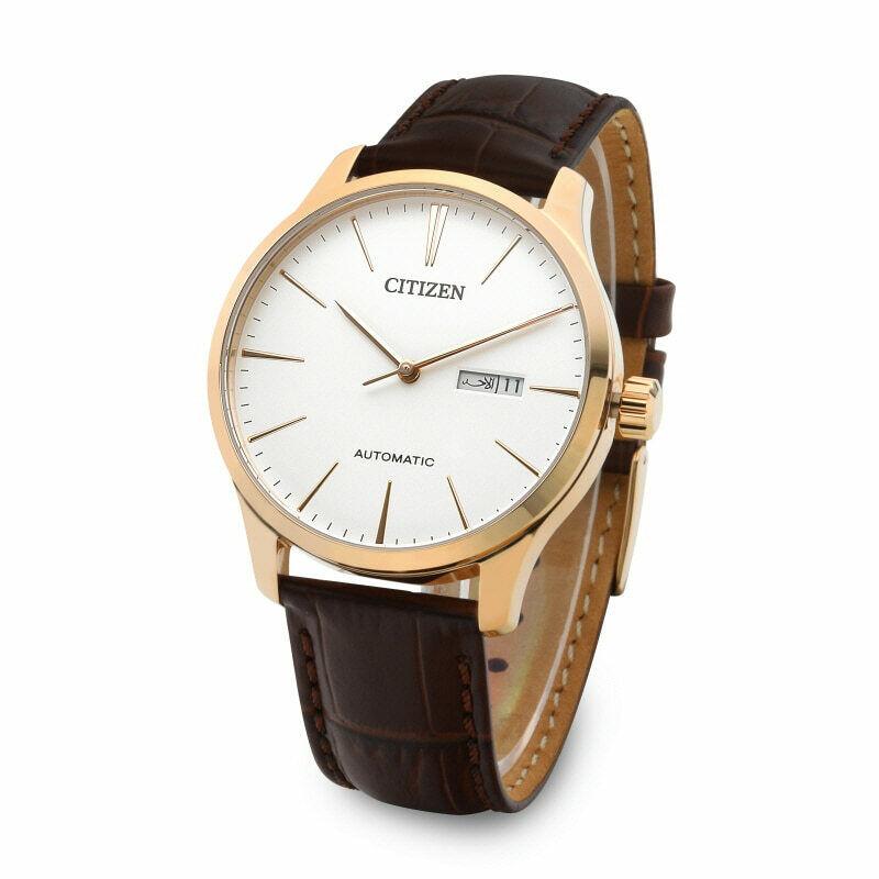 Reloj Clásico Automático Análogo para Caballero, Caja De Acero